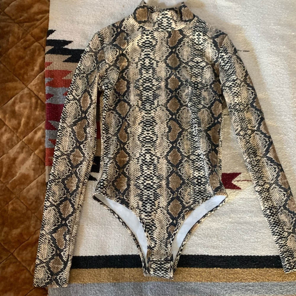 Snakeskin Body Suit